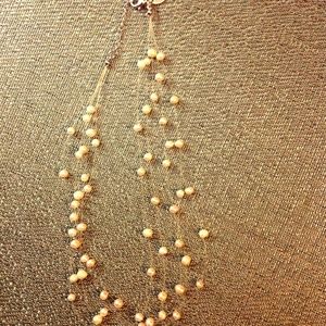 Lia Sophia Dainty Pearl Necklace
